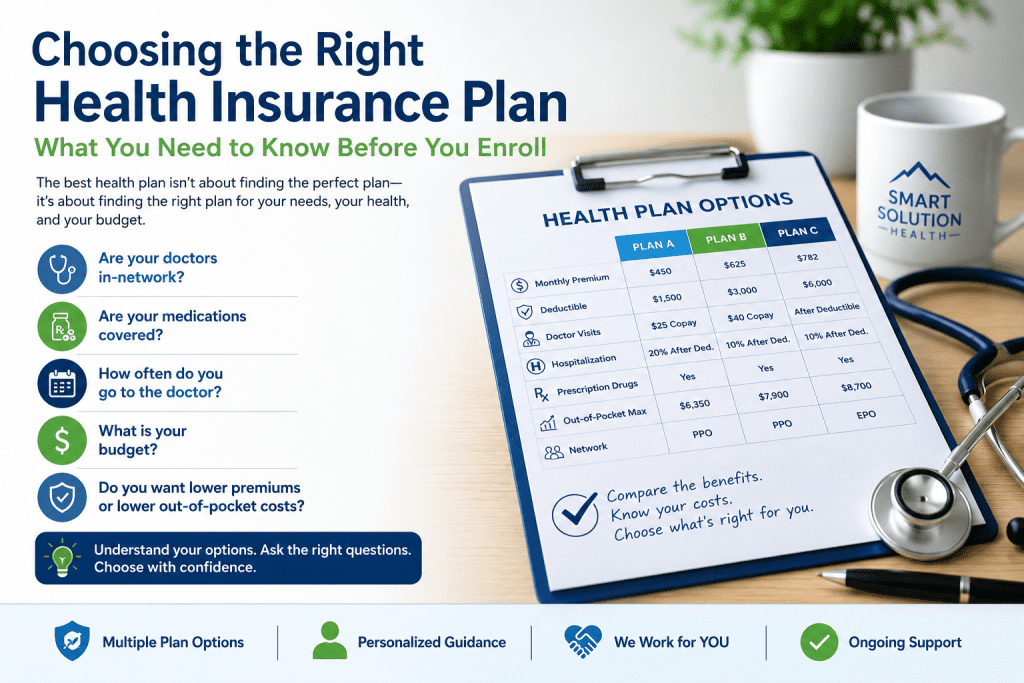 Choosing the Right Health Insurance Plan: What You Need to Know Before ...
